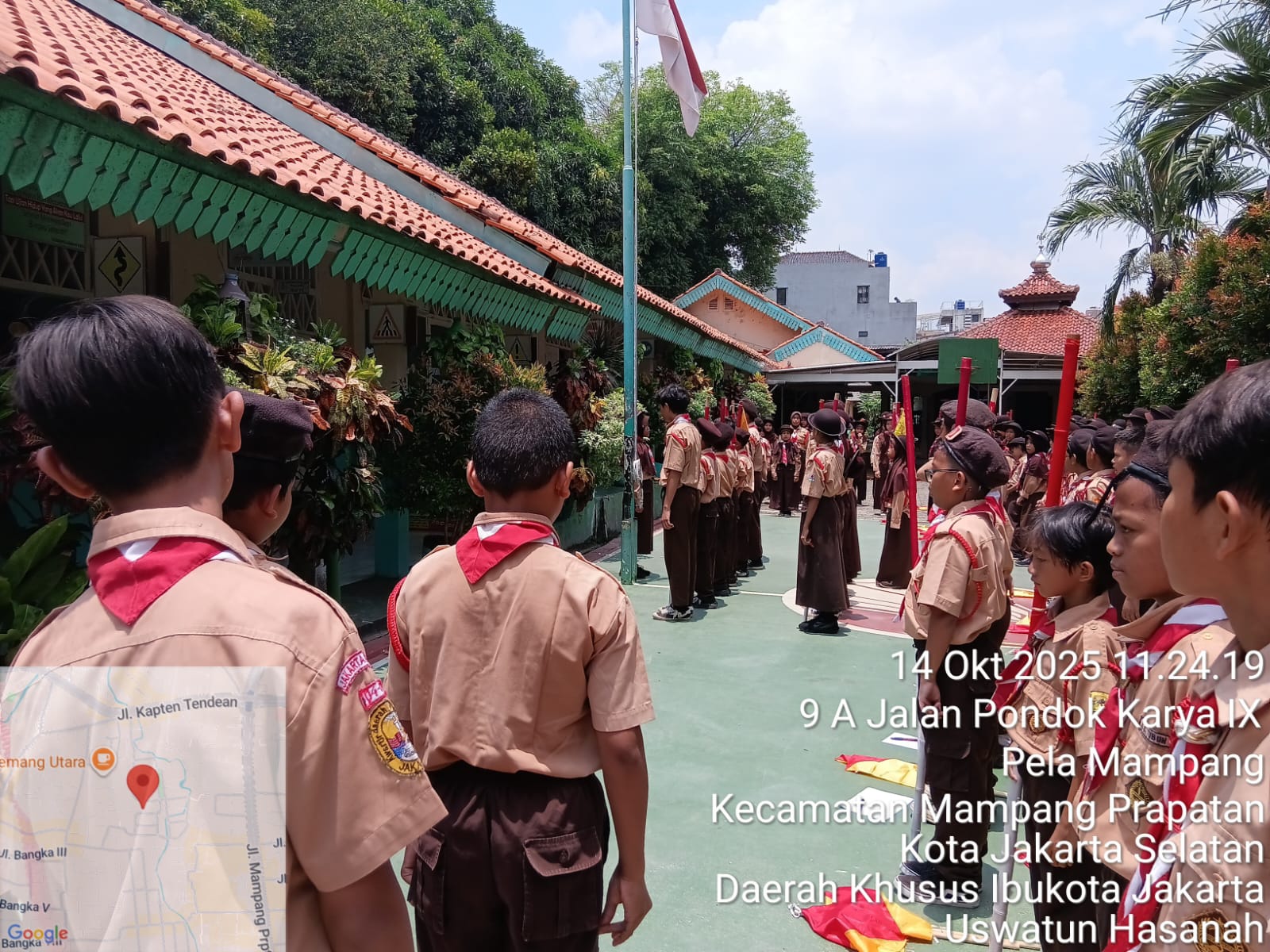 Kegiatan Pramuka di Hari Selasa, 14 Oktober 2025